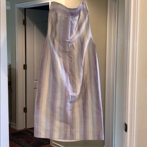 Toshanna silk strapless no size tag but 4/6